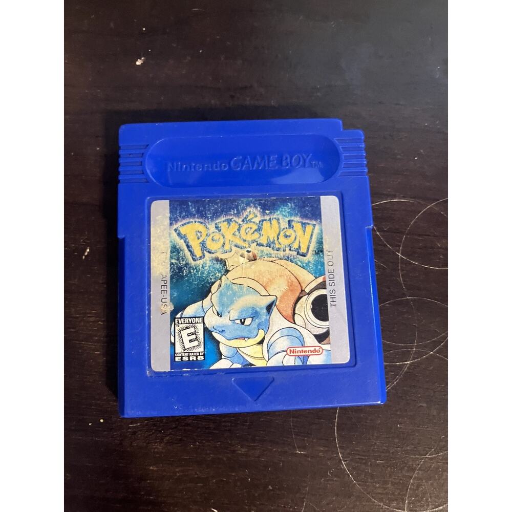 Nintendo Pokémon Blue Version Game Boy Cartridge